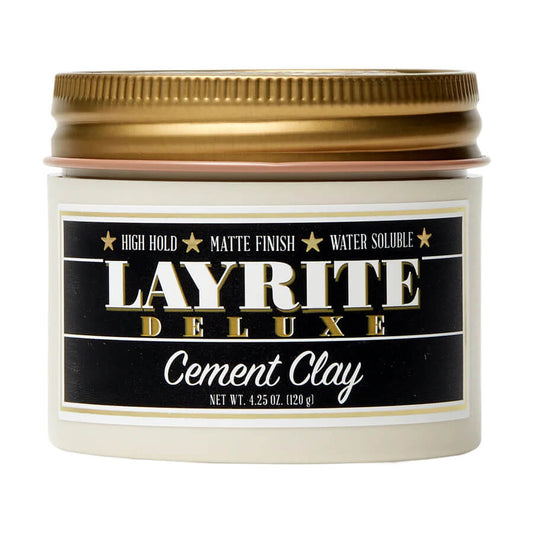 Layrite Cement Clay 4.25oz 啞光凌亂層次感髮泥