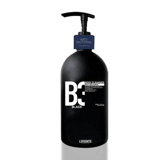 Luxignite B3 活性碳深層清潔抗菌除臭沐浴露 | 除汗味 | 白鼠味草淨化心靈沖涼液 500 ml