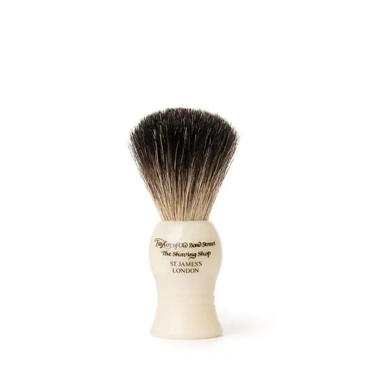 Taylor of Old Bond Street Starter Pure Badger Shaving Brush Imit Ivory (9.5cm) 仿象牙純獾刷