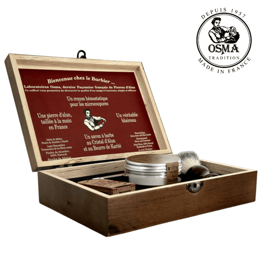 OSMA Rasage Shaving Set 復古木盒套組 送禮推薦