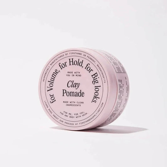 Firsthand clay pomade